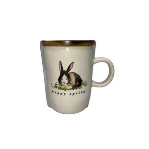 Rae Dunn Happy Spring Easter Mug with Coaster